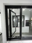 Powder Coated Aluminum Casement Windows Soundproof With EPDM / Silicone Sealant